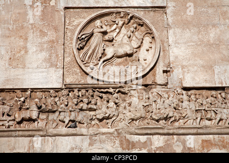 Rome - exemption de l'arc de triomphe de Constantin Banque D'Images