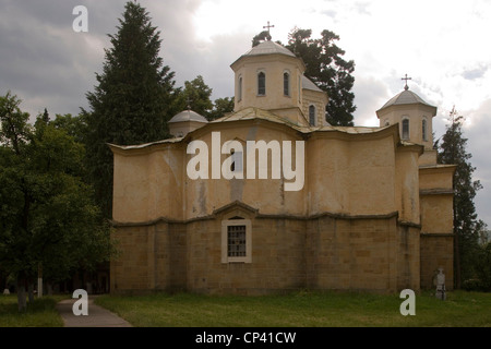 Bulgarie - Lopushanski monastère. L'église dédiée à Saint Jean le Précurseur (consacrée en 1856) Banque D'Images