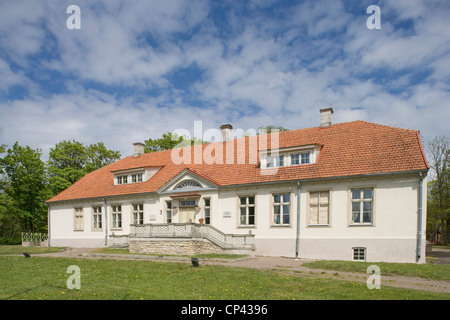 Le Comté de l'île de Saaremaa Saaremaa Estonie National Park Vilsandi Loona. Country house (XIX siècle) appelé "château, accueil de Banque D'Images