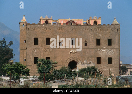 Sicile - Palerme. Palais de la Zisa, 1171-1180. Banque D'Images