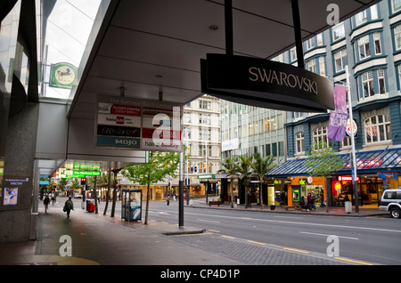 Rue de la reine Victoria, Auckland, île du Nord, Nouvelle-Zélande Banque D'Images