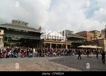 Marché couvert de Covent Garden, au centre de Londres, Angleterre Banque D'Images