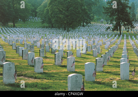 United States of America - Washington DC - Arlington National Cemetery. Banque D'Images