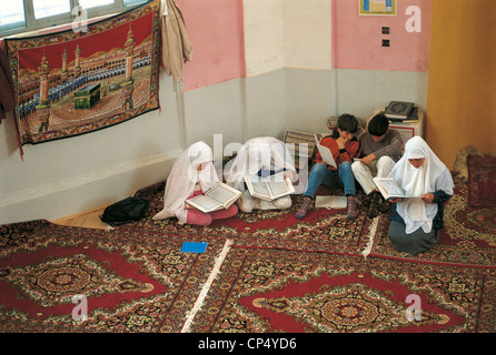 Albanie - Vlora. L'école coranique Banque D'Images