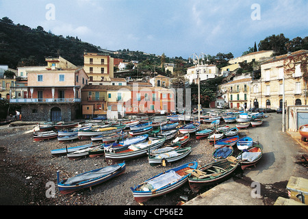 Sicile Santa Maria la Scala Banque D'Images