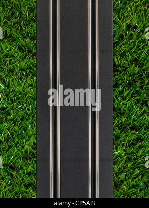 Un artificle close up image of grass Banque D'Images