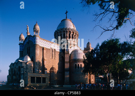 Algérie - ALGER. Basilique de Notre Dame d'Afrique, 1855. Banque D'Images