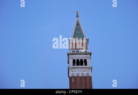 Le Campanile de la Place Saint Marc Venise Italie Banque D'Images