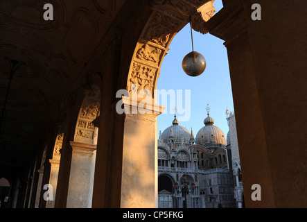 La Basilique Saint Marc Venise, Italie Banque D'Images