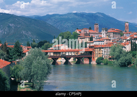 VENETO - Alpes, Bassano del Grappa (VI) Banque D'Images