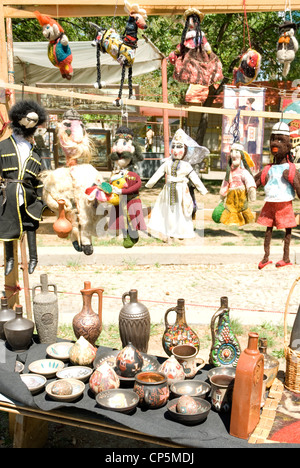 Marché Pont à sec, Tbilissi, Géorgie Banque D'Images