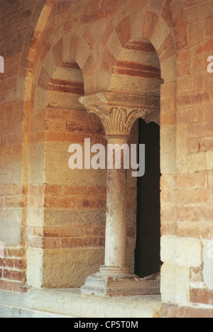 L'Abbaye de Vezzolano spéciale Piémont Banque D'Images