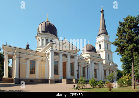 Cathédrale Orthodoxe d'Odessa ou Cathédrale Spaso-preobrajensky, Odessa, Ukraine, Europe Banque D'Images