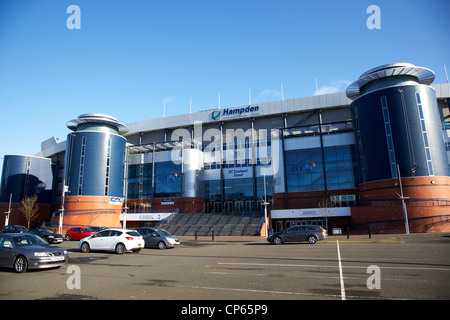 Hampden Park stade national écossais Glasgow Scotland UK Banque D'Images