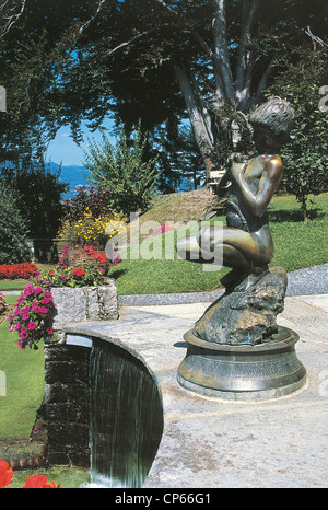 Piemonte - Lago Maggiore - Verbania Pallanza, le jardin botanique de Villa Taranto. Banque D'Images