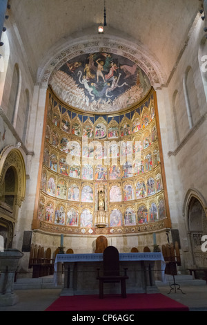 Salamanque - ancienne cathédrale (intérieur) Banque D'Images