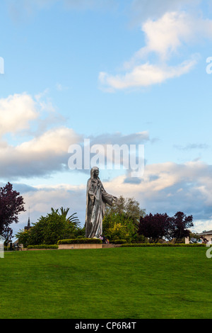 La gigantesque statue de Madonna à Santa Clara, Californie, Notre Dame de la paix Banque D'Images