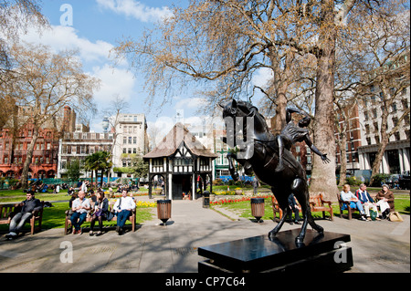 Soho Square Gardens, London, United Kingdom Banque D'Images