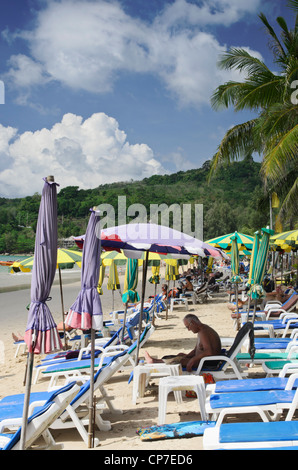 Kamala Beach, île de Phuket, Thaïlande Banque D'Images