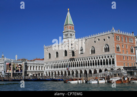 Palais des Doges et place Saint-Marc Venise Italie Banque D'Images