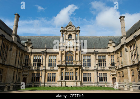 Examen de la ville d'Oxford l'université la construction d'écoles. Oxford, Oxfordshire, Angleterre Banque D'Images