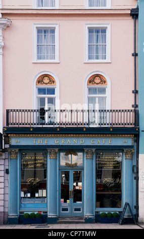Le Grand Café extérieur, Oxford, Oxfordshire, Angleterre Banque D'Images