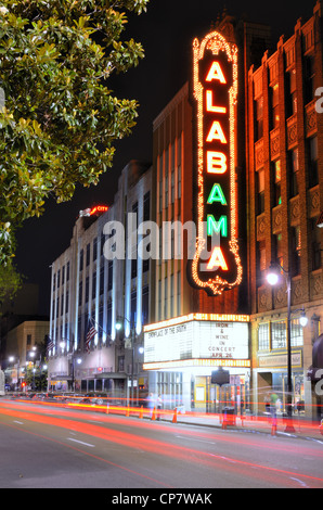 Alabama Theatre for the Performing Arts à Birmingham, Alabama, USA. Banque D'Images