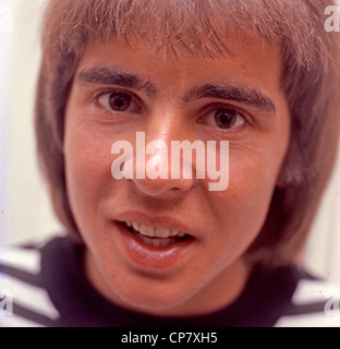 DAVY JONES (1945-2012) Chanteuse britannique lorsqu'un membre de la groupe pop France Gall en 1968. Photo Tony Gale Banque D'Images