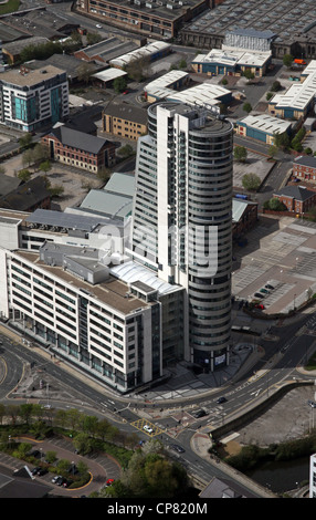 Vue aérienne Bridgewater Place, Leeds Banque D'Images