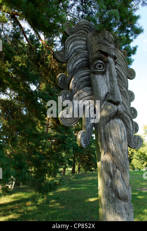 Parc national de Aukstaitija, Lituanie, Pays Baltes Banque D'Images