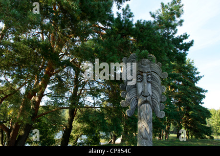 Parc national de Aukstaitija, Lituanie, Pays Baltes Banque D'Images