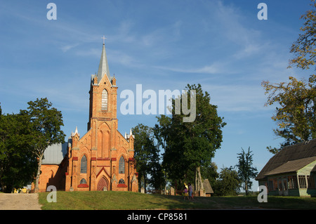 Parc national de Aukstaitija, Lituanie, Pays Baltes Banque D'Images