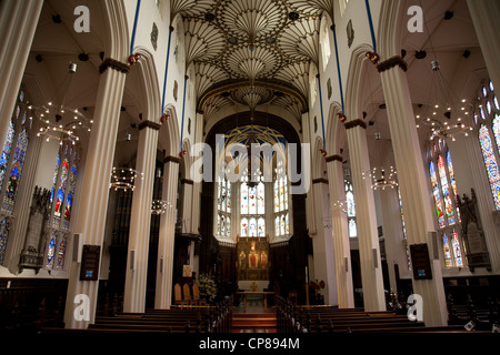 À l'intérieur de St John's Episcopal Church Edinburgh Banque D'Images