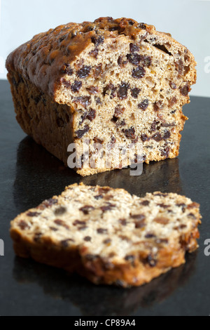 Welsh Bara Brith Banque D'Images