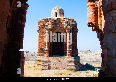 Malot Temple Hindou, près de la Province de Punjab, Pakistan Islamabad Banque D'Images