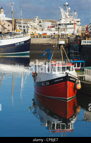 Fraserburgh port, dans l'Aberdeenshire, en Écosse. Banque D'Images