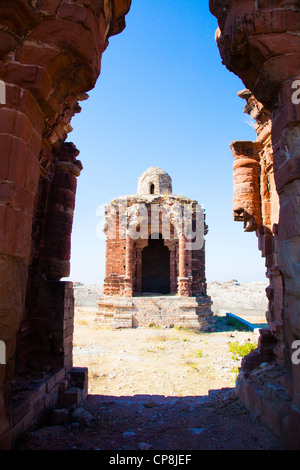 Malot Temple Hindou, près de la Province de Punjab, Pakistan Islamabad Banque D'Images