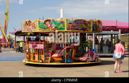 Pleasureland Southport  au nord-ouest de l'Amusement Park sur le front de mer, le Merseyside (Royaume-Uni) Banque D'Images