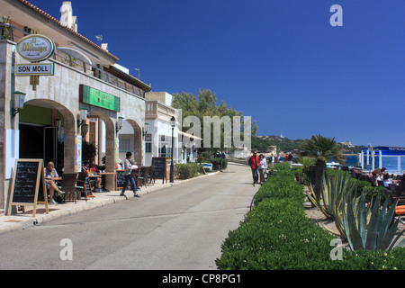 Cala Ratjada, l'île de Majorque, Espagne Banque D'Images