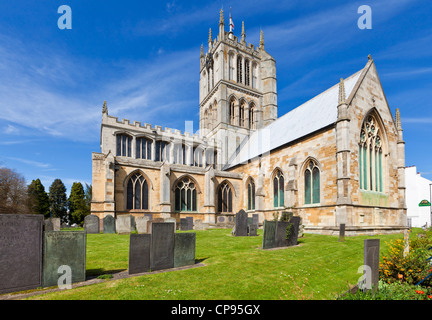 L'église St Mary Leicestershire Melton Mowbray Angleterre GO UK EU Europe Banque D'Images