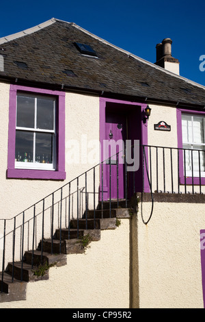 Kirkheugh Cottage près du Port St Andrews Fife Ecosse Banque D'Images