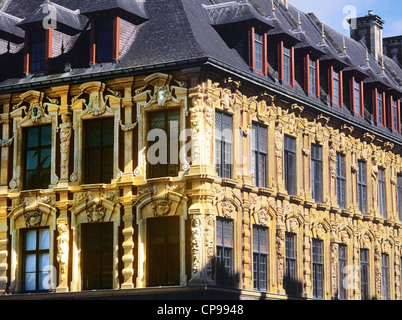 La vieille bourse, l'ancienne monnaie à Lille, nord, nord-pas-de-Calais, France Banque D'Images