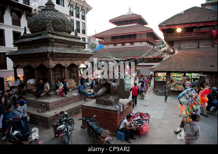 Tourisme de Katmandou Durbar Square Banque D'Images