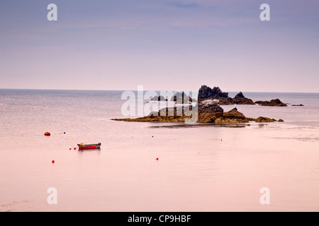 Le cap Lizard, Cornwall, UK - le point le plus au sud sur la terre ferme. Banque D'Images