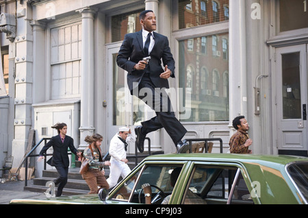 Les HOMMES EN NOIR 3 - 2011 Columbia film avec Will Smith Banque D'Images