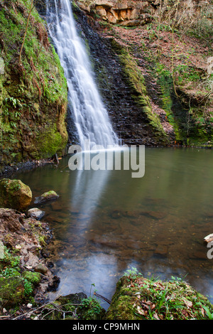 La chute Cascade Foss North York Moors National Park Yorkshire Angleterre Banque D'Images