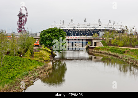 Londres se prépare à la série Oympic Park à Londres le 6 mai 2012. La Londres prépare series est le sport officiel de Londres 2012 Banque D'Images