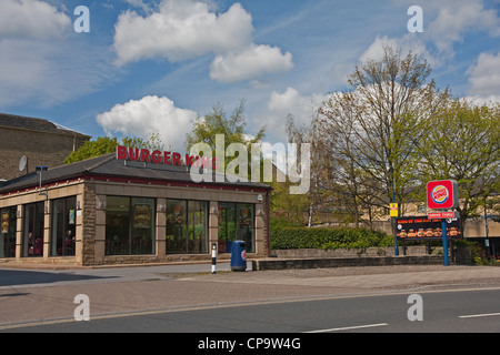 Burger King drive-thru restaurant, Halifax Banque D'Images