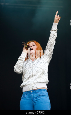 Katy B live au festival 2011 sans fil Banque D'Images