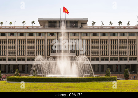 Hall de réunification, Nam Ky Khoi Nghia Street, Ho Chi Minh Ville (Saigon), Vietnam, Banque D'Images